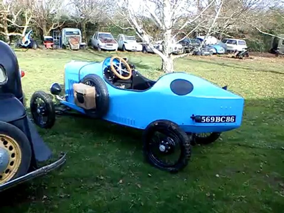 Cyclecar Peugeot 1928 fin de construction