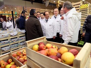 Reportage lors de la visite du marché de Rungis