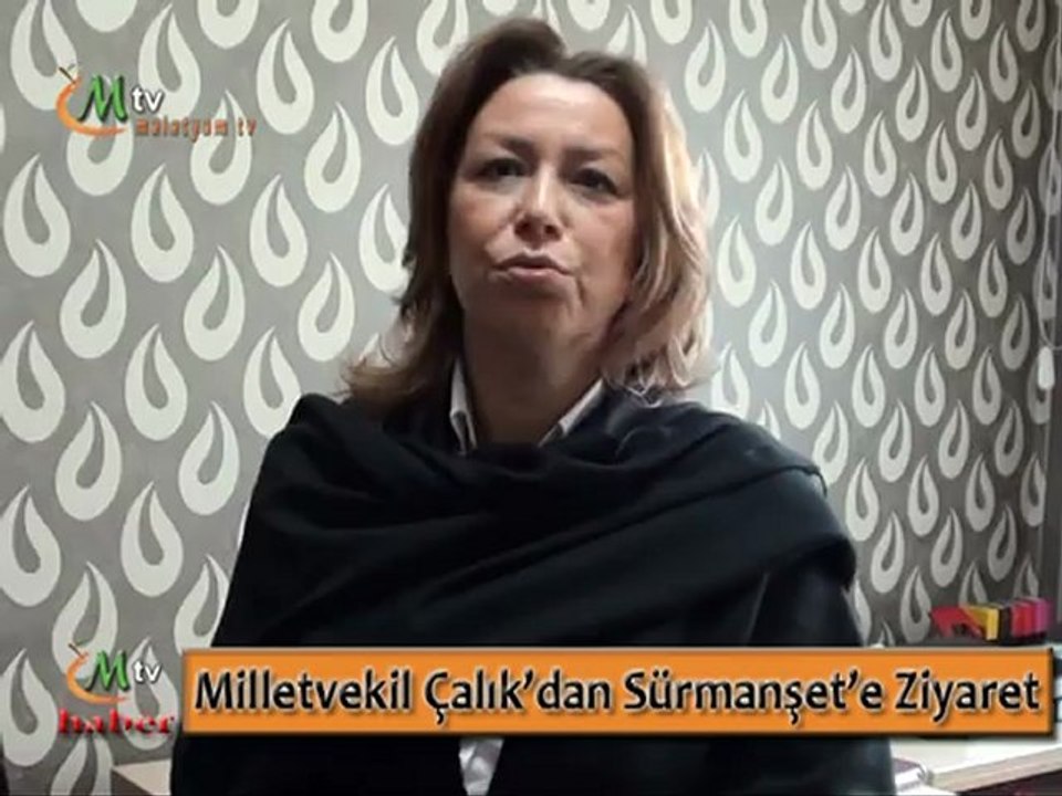 Öznur Çalık Malatya Sürmanşet Gazetesine Ziyaret