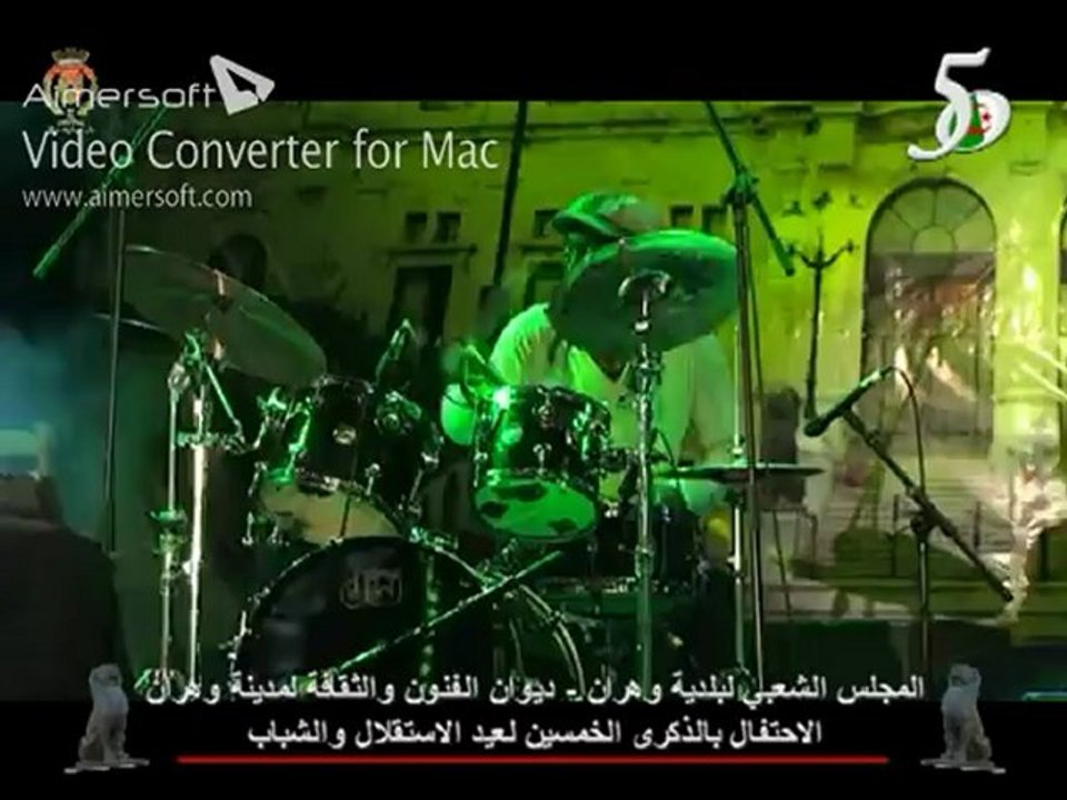 CONCERT DE VANNY JORDAN EN ALGERIE (50ans d'indepandence) A ORAN