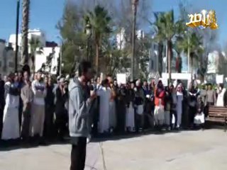 الراصد بتطوان / كلمة الأخ أشرف حفظه الله جمعة لا للإختطاف بمدينة مرتيل 28/12/2012