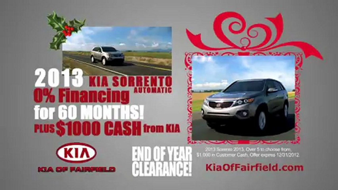 Save BIG before the new year at Kia of Fairfield Clearance Sale!