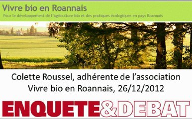 Interview d'une adhérente de Vivre bio en Roannais
