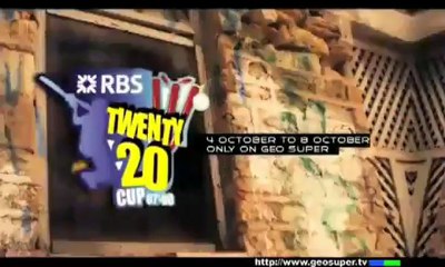 RBS Twenty20 City Code Promo Live On Geo Super.mp4
