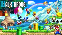 Walkthrough New Super Mario Bros U - Nintendo Wii U - Episode 5   gameplay gamepad