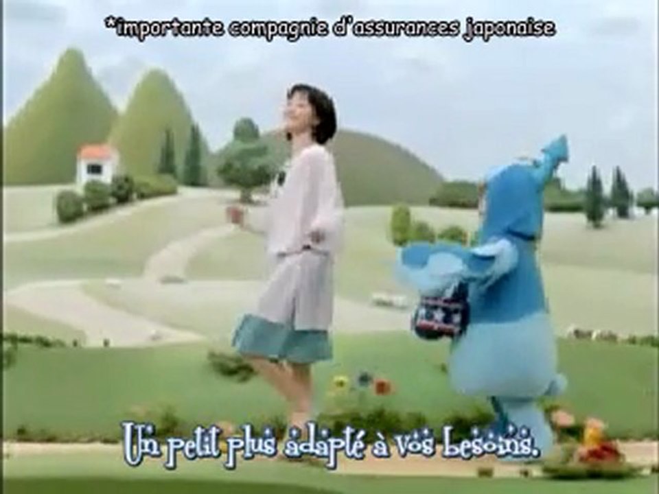 Publicité avec Kanno Miho (Asashi Seimei)