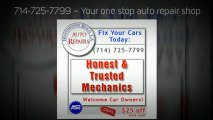 714-725-7799 ~ Mercedes Auto Brakes Repair Huntington Beach ~ Costa Mesa