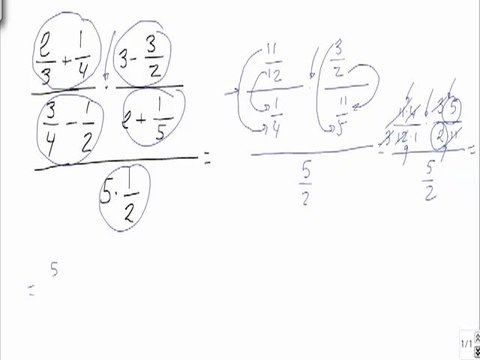 Ejercicios resueltos de fracciones problema 3