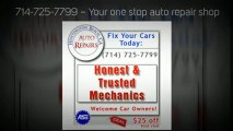 714-725-7799 ~ Mercedes-Benz Brakes Repair Huntington Beach ~ Costa Mesa