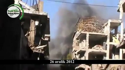 Canlı bombardıman anı (TR altyazı) | Humus | 26.12.12