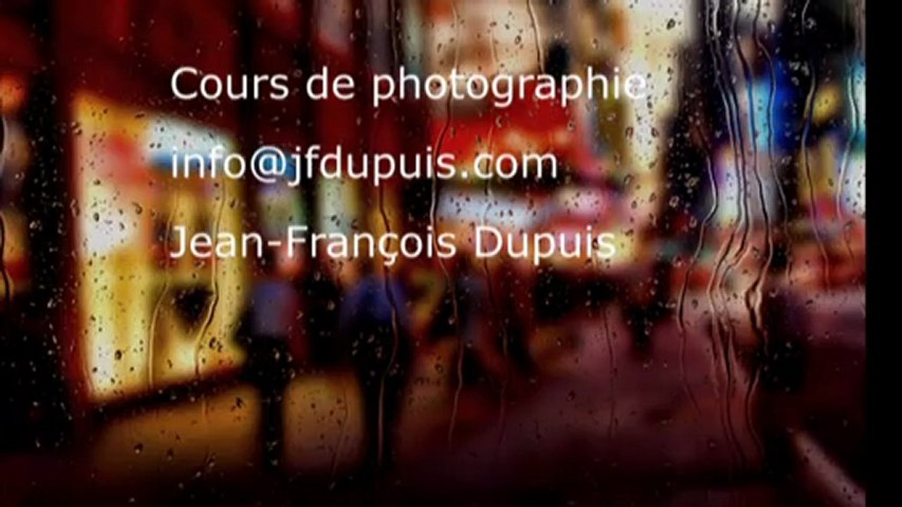Photographie créative avec Jean-François Dupuis