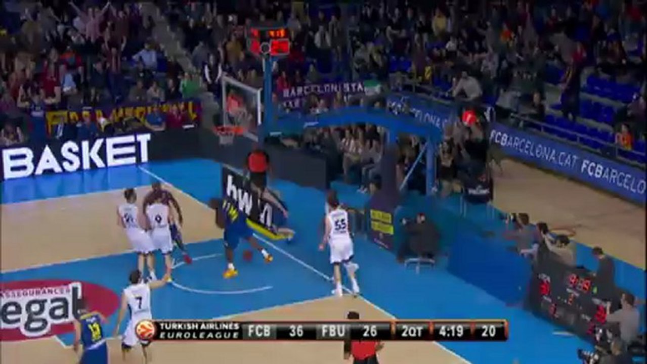 Play of the Night: Marcelinho Huertas, FC Barcelona Regal