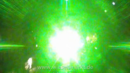 Lasershow Eisleber Weihnachtsmarkt 2012