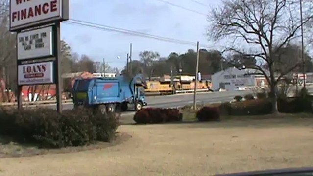 Norfolk Southern stack train east through Mableton Ga.