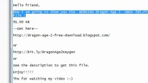 Dragon age 2 Serial keygen And Crack [Xbox 360,PS3 And PC] | FREE Download , téléchargement