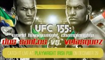 UFC 155 Junior Dos Santos Vs Cain Velasquez 2 - December 29th 2012