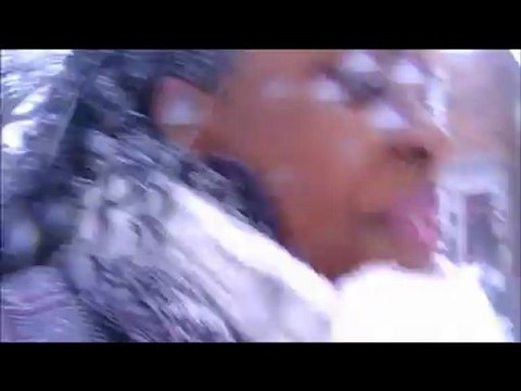 Sous la tempete de neige à Montreal le 27 decembre 2012