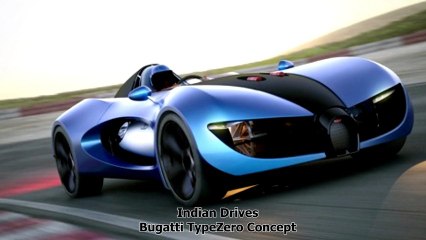 Bugatti TypeZero single-seater concept : First Details
