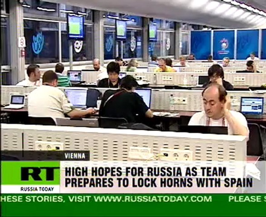 Bring it on! Russia ready for Spanish in semis