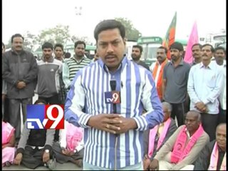 Telangana bandh effect in Nalgonda
