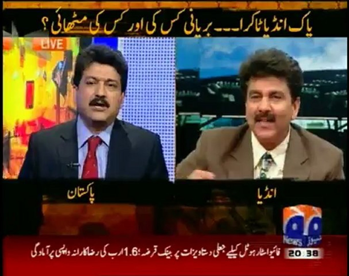 Pak-India Taakra - 28 Dec 2012 - Geo News, Watch Latest Show