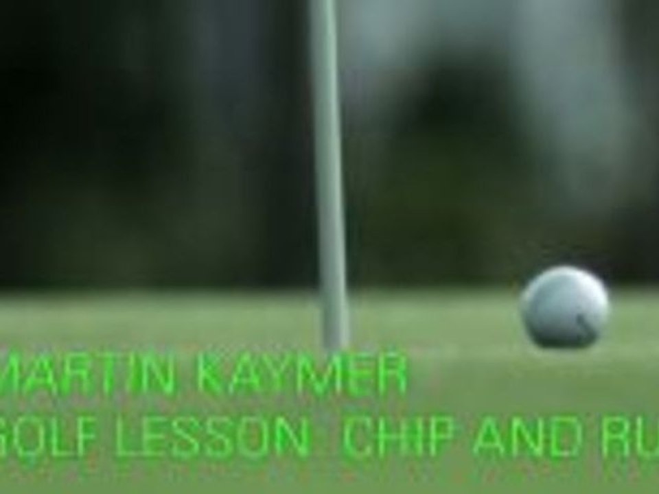 Teaching: Chip and Run mit Martin Kaymer