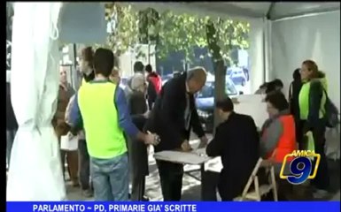 Parlamento | PD, Primarie già scritte