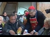 Napoli - Sepe tra i poveri e i disoccupati (28.12.12)