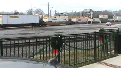 Norfolk Southern train meet in Austell Ga.