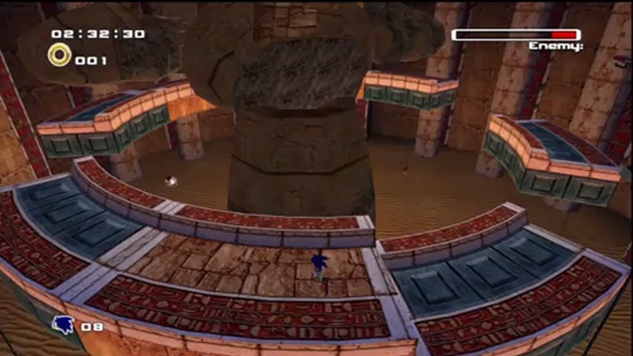 Sonic Adventure 2 Battle - Hero - Sonic : BOSS - Egg Golem