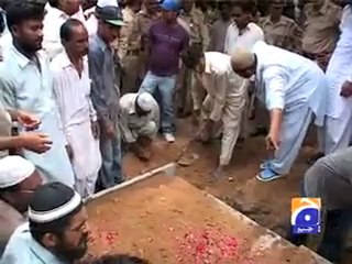 Report- MI17 Nadeem Shaheed Funeral (25th October 2009).mp4
