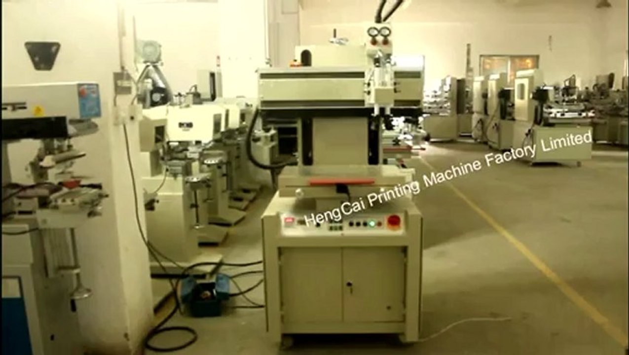 Flat Bed Screen Printing Machine,Screen Printer,Bag Screen Printer