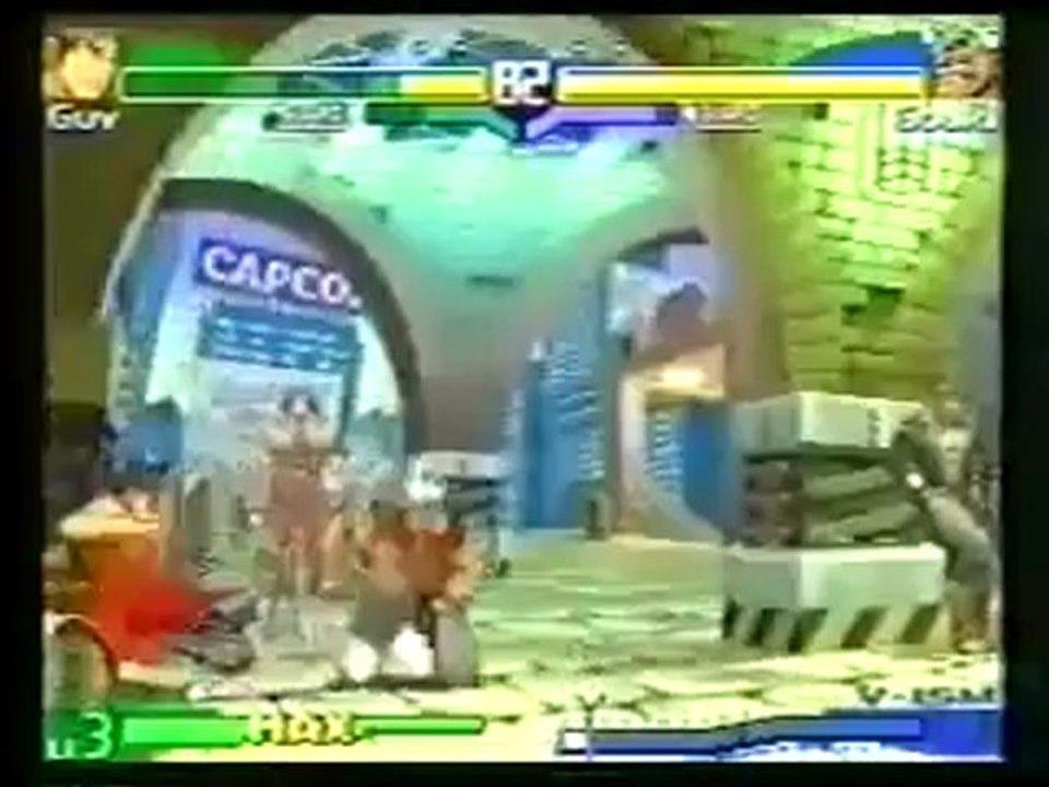 SFZ3 D44 Bas (V-Gouki) vs Shinya (Z-Guy)
