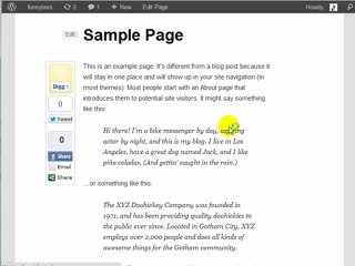 WordPress Authority Web Sites Video Clips Tuition