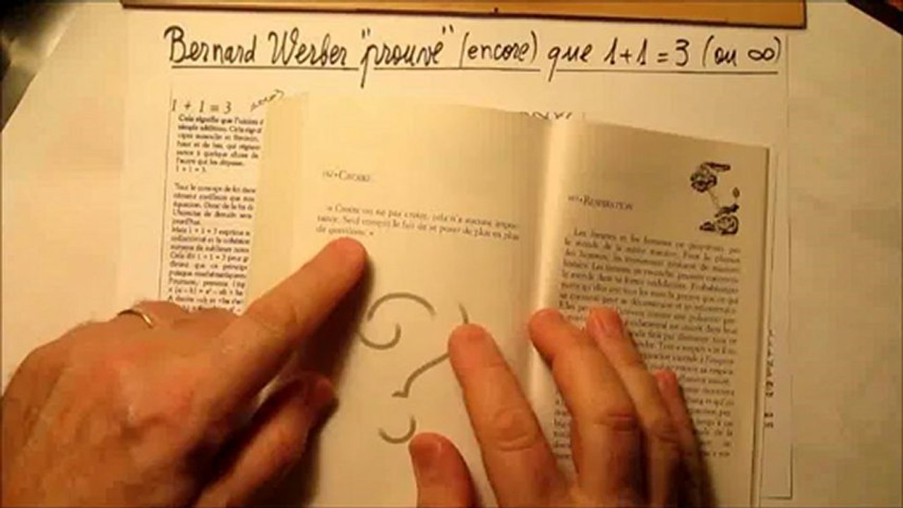 127. Bernard Werber prouve encore que 1+1=3 (ou l'infini)