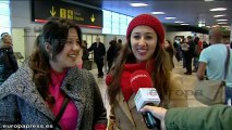 Turistas llegan a Madrid para celebrar fin de año