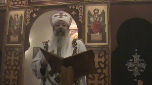 Sermon d'Abouna Moussa Wahib du 12 Avril 2012 (Semaine Sainte 2012) (Jeudi Saint)