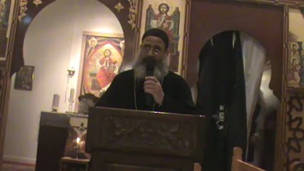 Sermon d'Abouna Mina du 13 Avril 2012 (Semaine Sainte 2012) (Vendredi Saint)