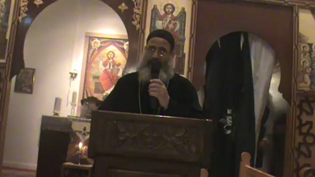 Sermon d'Abouna Mina du 13 Avril 2012 (Semaine Sainte 2012) (Vendredi Saint)