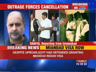 Javed Miandad cancels India trip