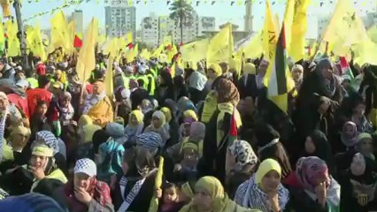 Fatah comemora aniversário em Gaza