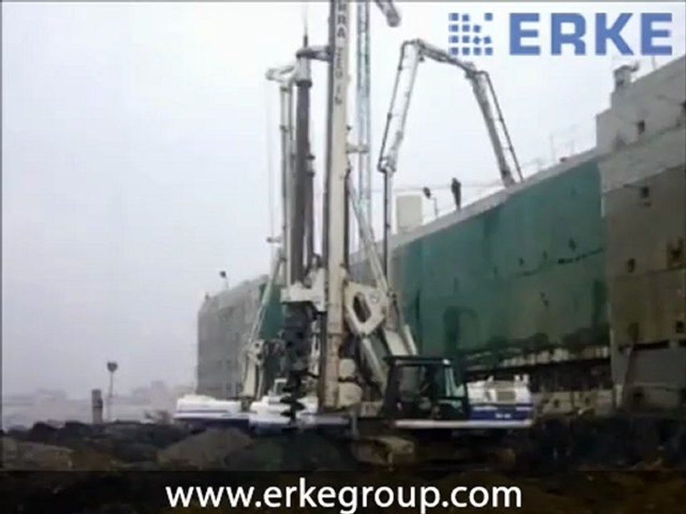 ERKE Dış Ticaret ltd. Soilmec SR-40 & SR-60 Piling Rig - Maslak 1453 Project