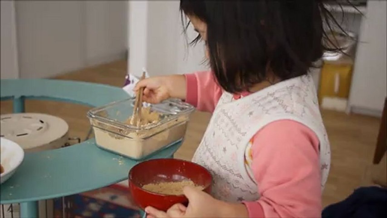 お箸の練習