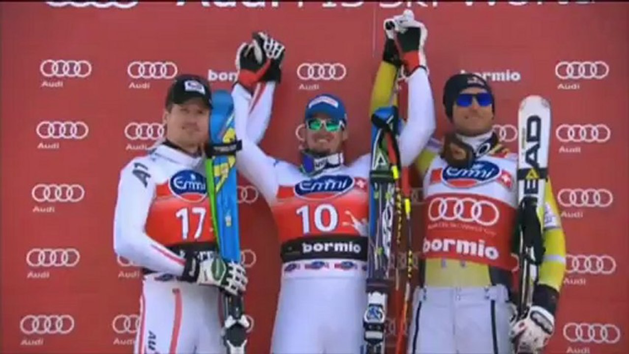 Ski alpin: Zwei Sieger bei Hundertstel-Krimi in Bormio