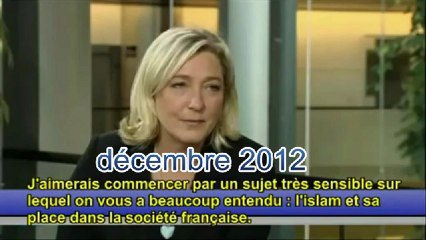 Marine le Pen en désaccord avec Oskar Freysinger sur l'islam