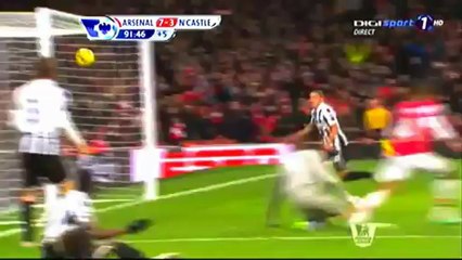 هدف رائع والكوت أمام نيوكاسل 7_3 29_12_2012