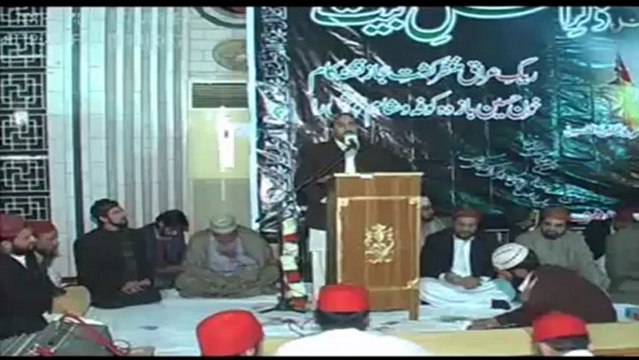 Ahmad Ali Hakim in Mehfil Zikar-e-Ahl-e-Bait at Minhaj University (COSIS) 2012