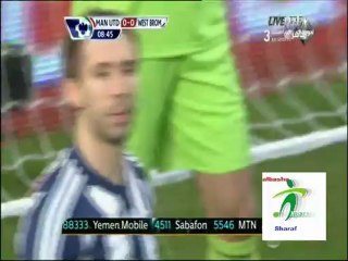 ملخص وأهداف مان يونايتد 2_0 ويست بروميتش ألبيون 29_12_2012