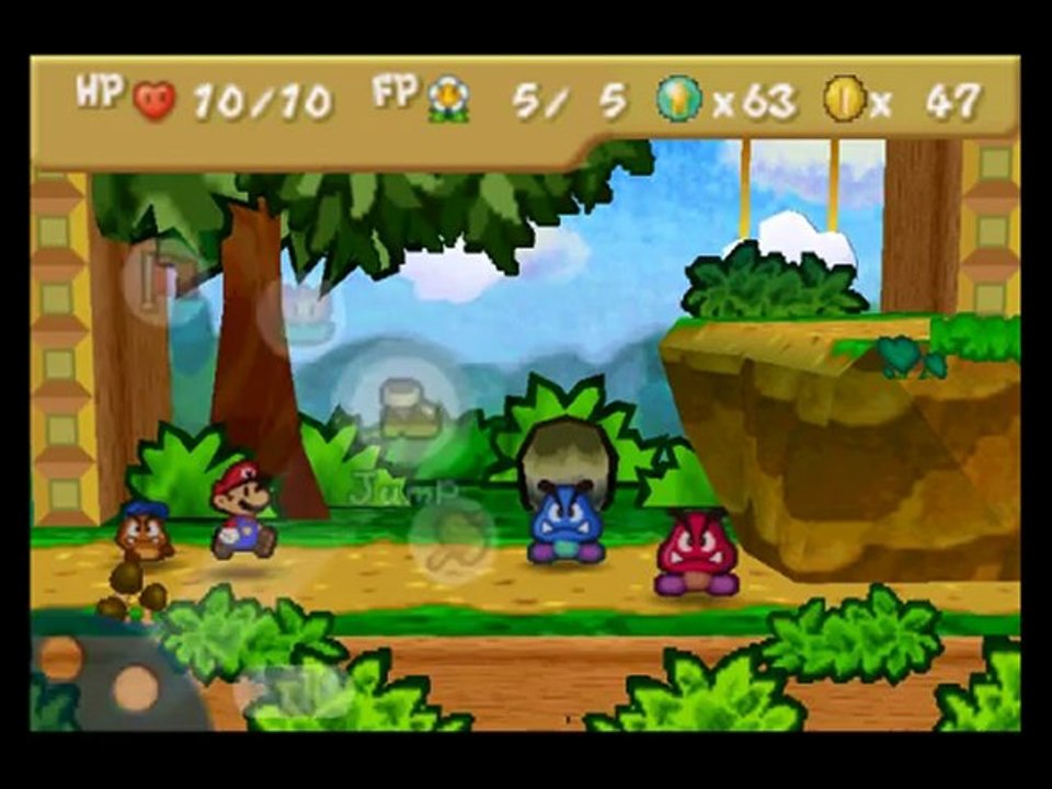 Lets Play Paper Mario! - Prologue Part 4 The Red, The Blue, and the Goomba