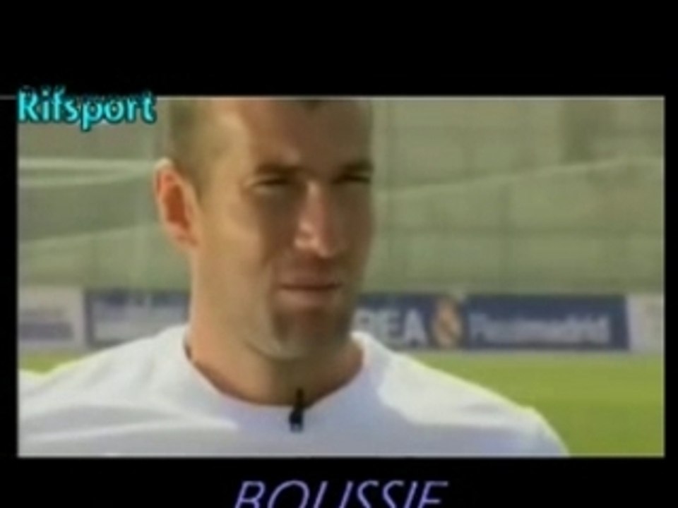 zidane parle le rif